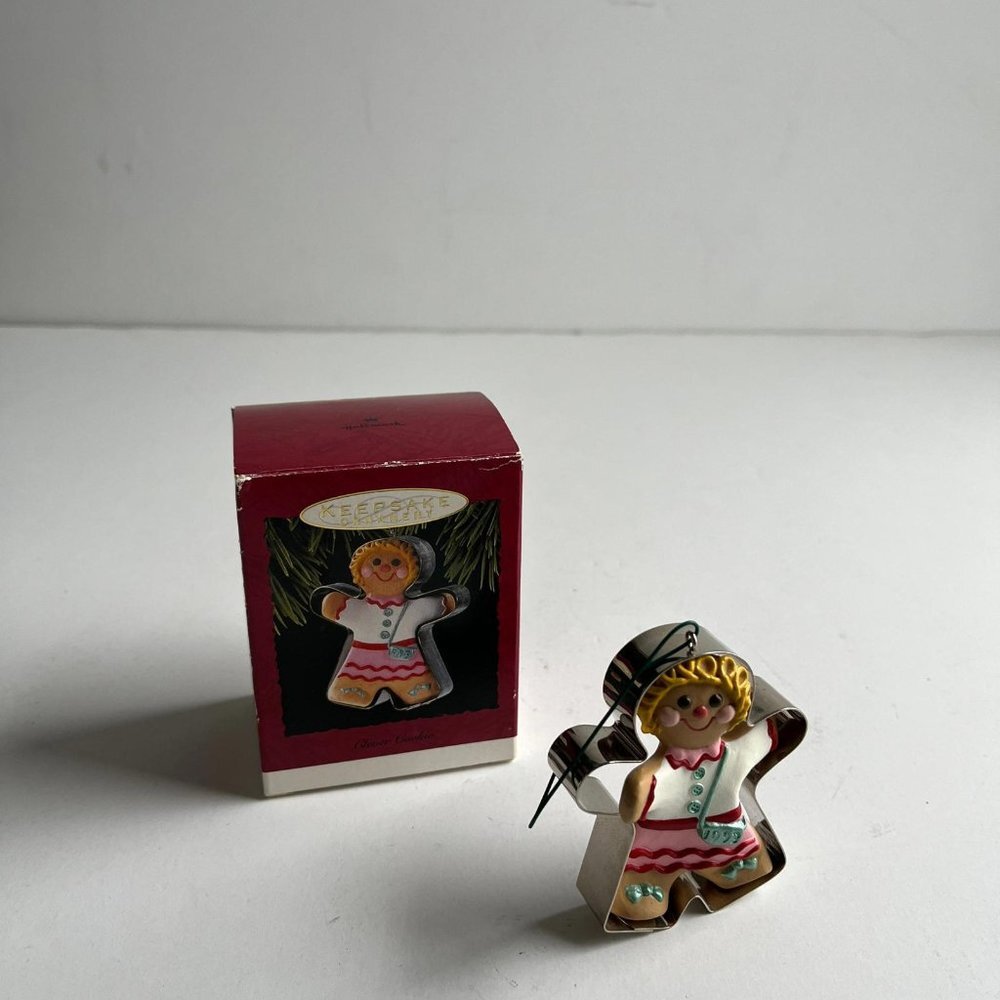Vintage Clever Cookie Christmas Ornament - Hallmark 90s Keepsake